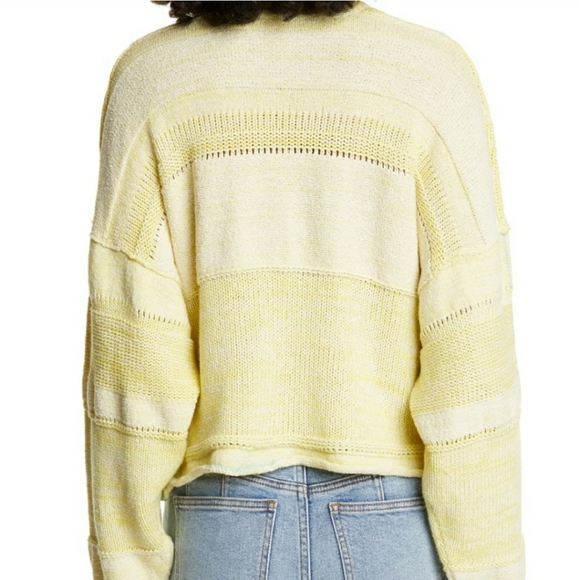 FREE PEOPLE For REVOLVE Lemonade Stand Pullover Sweater NEW - Picture 7 of 12